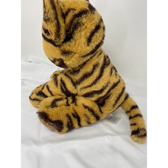 Build-A-Bear Retired Striped Tiger Cub 16" Plush Toy With Blue Eyes - Picture 3 of 5